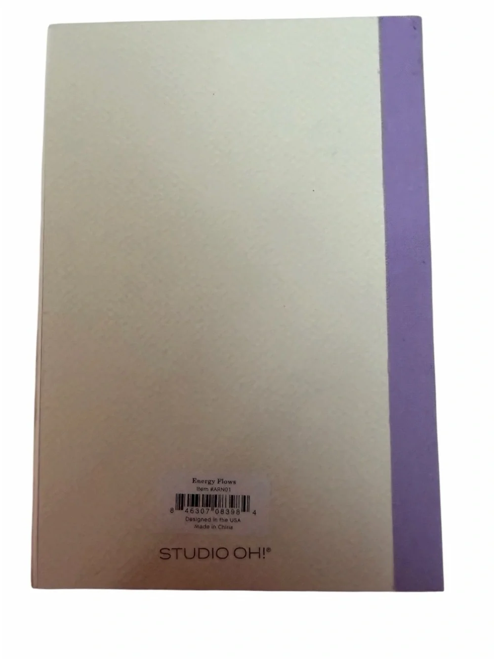 Energy Flows Artisan Notebook/Journal by Studio Oh ~5” x ~7.25” ~180 pages NWT